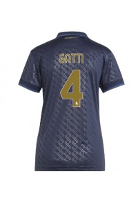 Juventus Federico Gatti #4 Voetbaltruitje 3e tenue Dames 2024-25 Korte Mouw